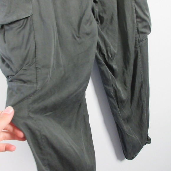 Lululemon Move Lightly Pant 25" Women 6 Green Cargo Jogger Travel Athleisure 218 - Picture 5 of 15